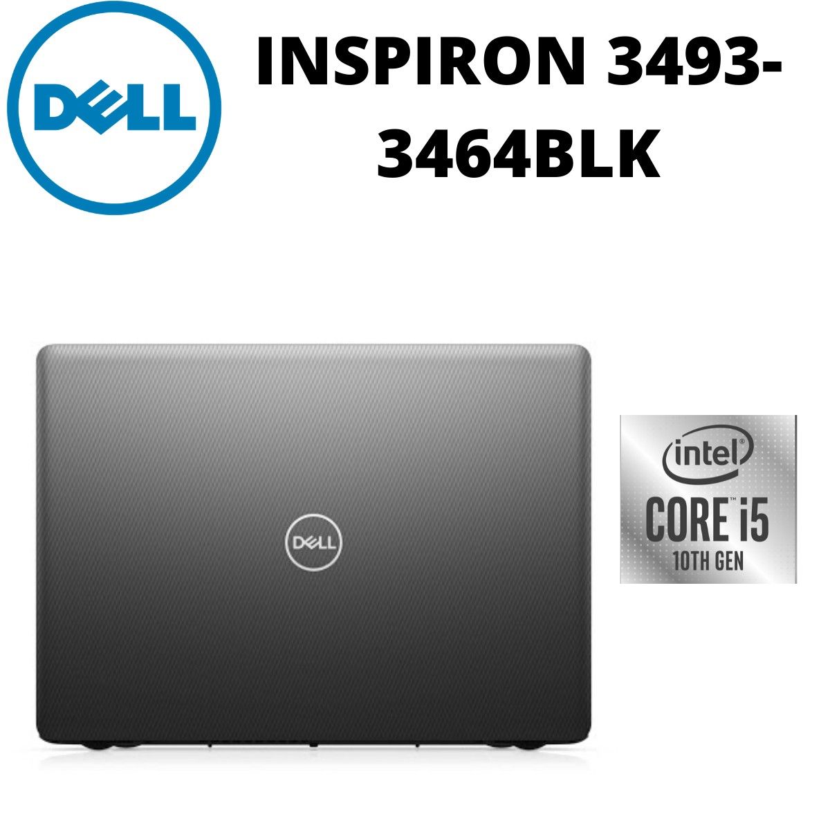 DELL INSPIRON 3493-3464BLK Core™ i5-1035G4 1.1GHz 4GB 128GB SSD 14" - Imagen 3