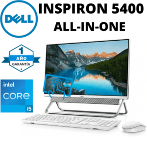 DELL ALL IN ONE INSPIRON 5400 CORE i5-1135G7 2,4 GHz, 12GB RAM 1TB+256GB SSD 23,8″ (1920×1080) PANTALLA TÁCTIL BLANCO