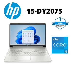 LAPTOP HP 15-DY2075 CORE I5-1135G7 8GB RAM 256GB SSD 15,6″ (1920X1080),NATURAL SILVER ONCEAVA GENERACION