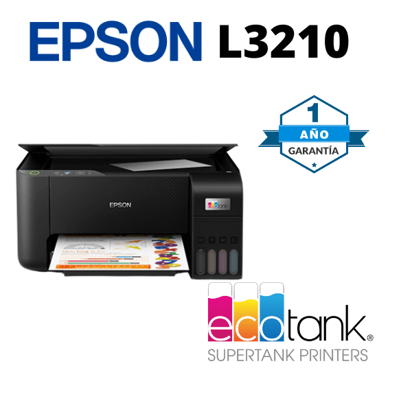 Epson Impresora Multifuncion Tinta Continua / L3210